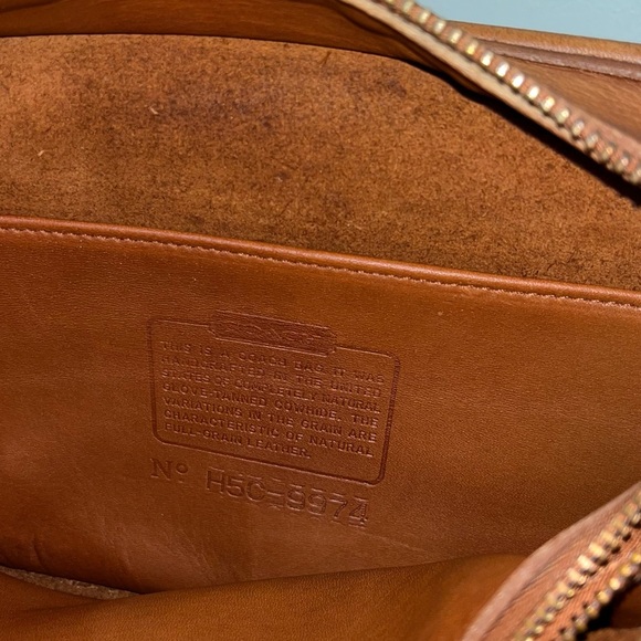 Vintage Coach multi zip swagger bag 9974 - Picture 2 of 14